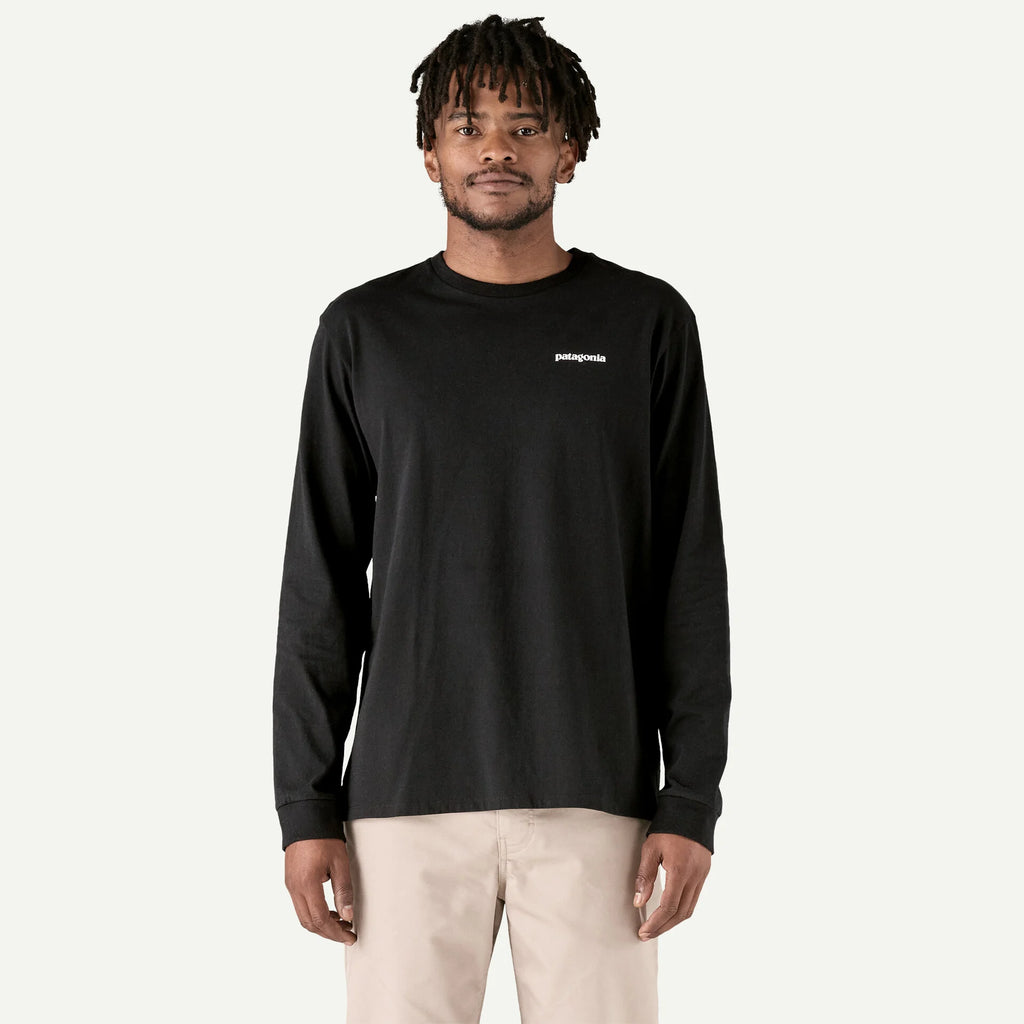 PATAGONIA Ms LS P-6 Logo Responsibili-Tee