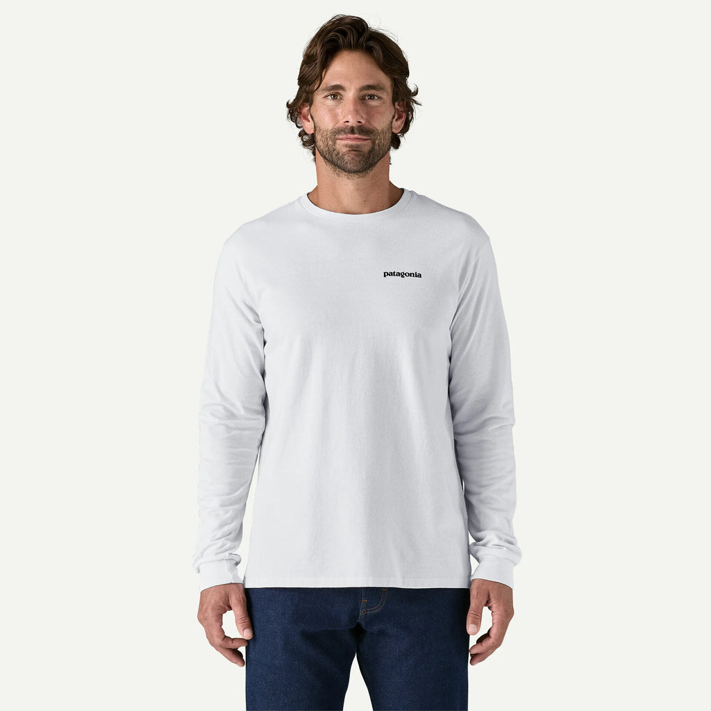 PATAGONIA Ms LS P-6 Logo Responsibili-Tee