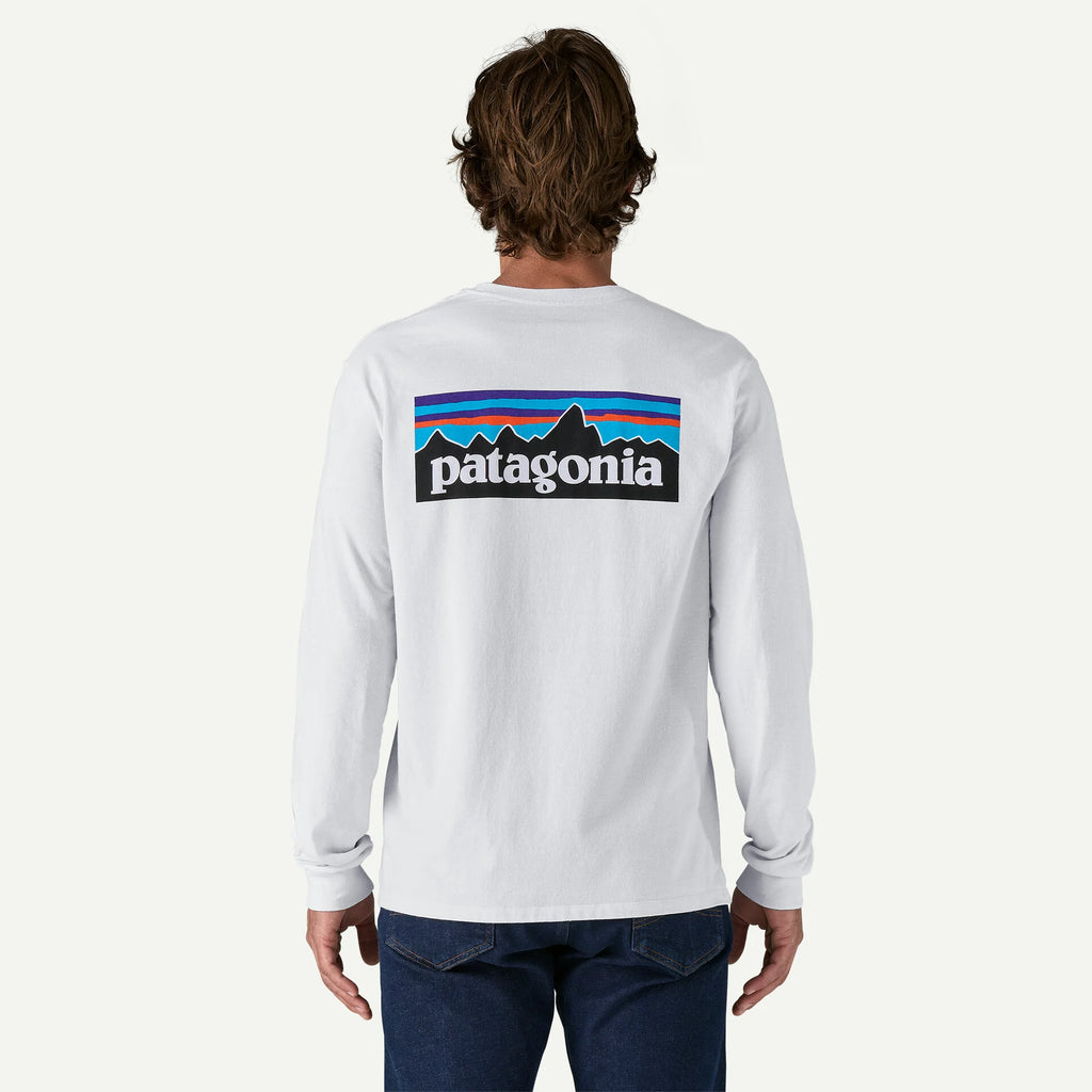 PATAGONIA Ms LS P-6 Logo Responsibili-Tee