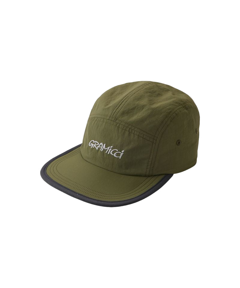 Green cap with 'Gramicci' logo on a light gray background