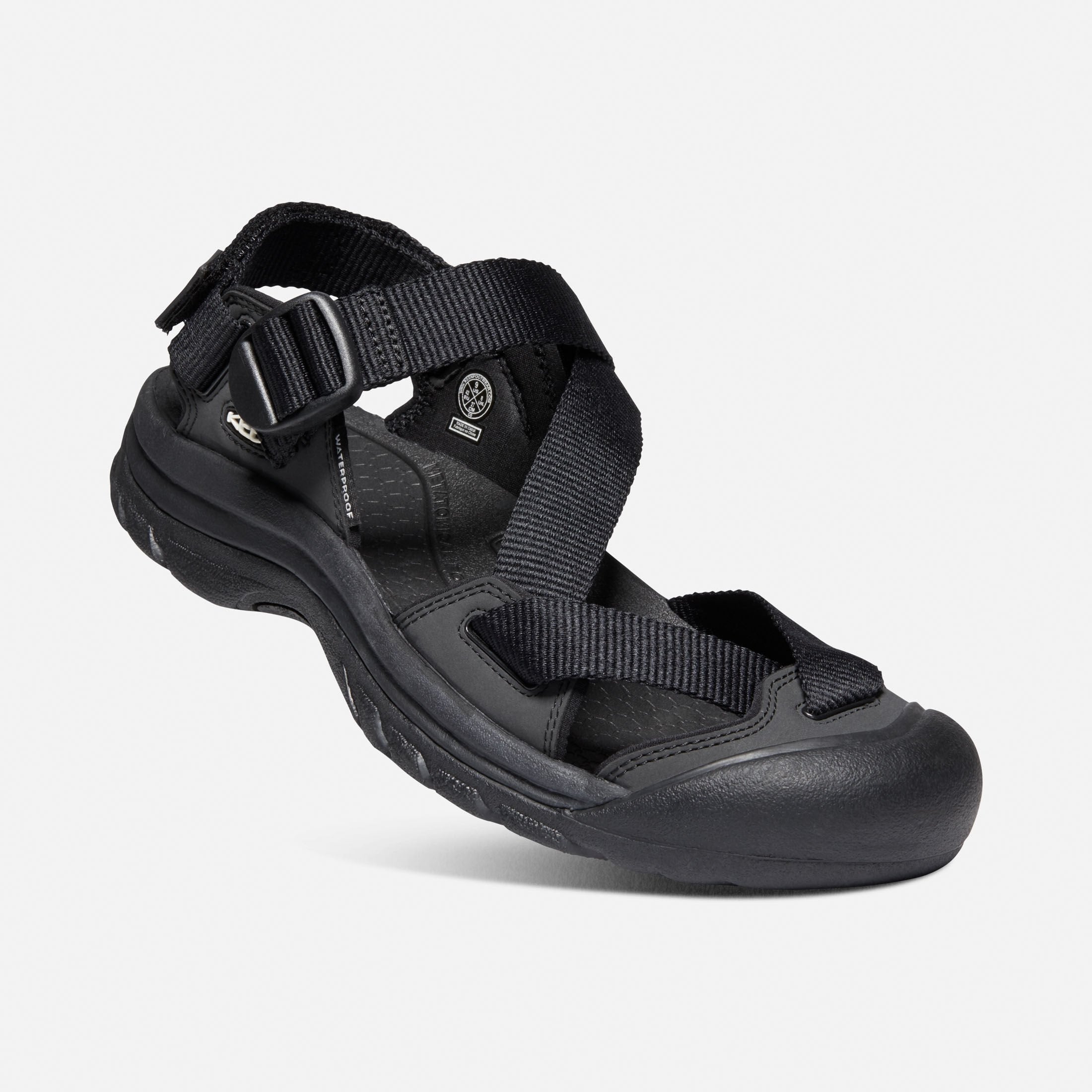 Black keen online sandals